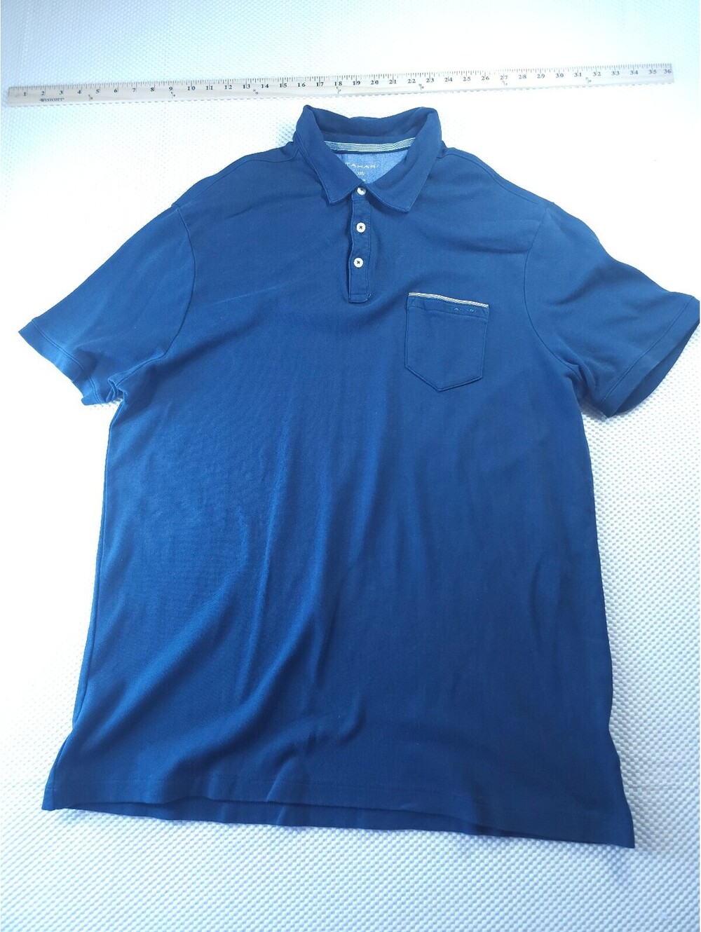Tahari Men's Navy Blue Polo Shirt XXL